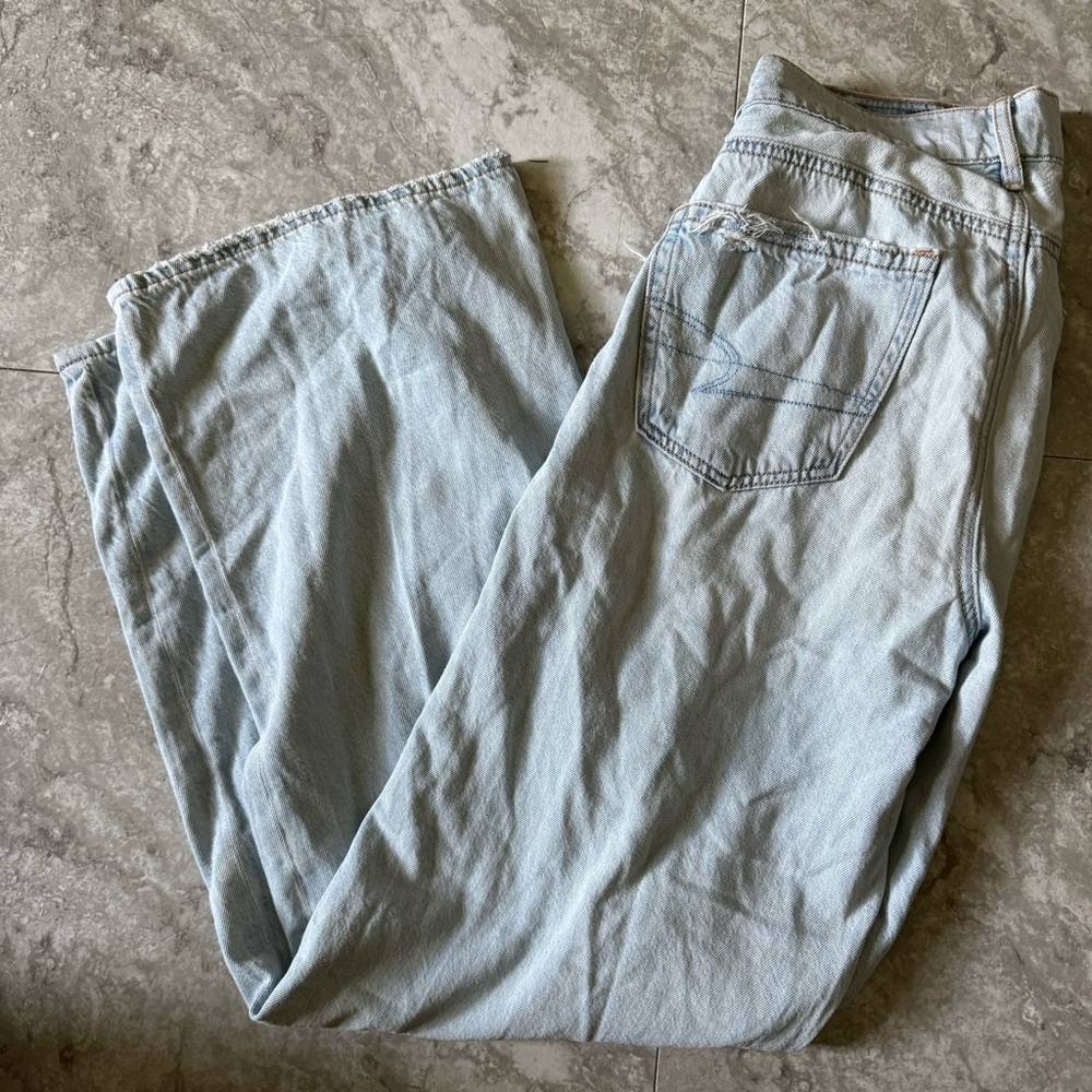 low rise baggy jeans size 0 short